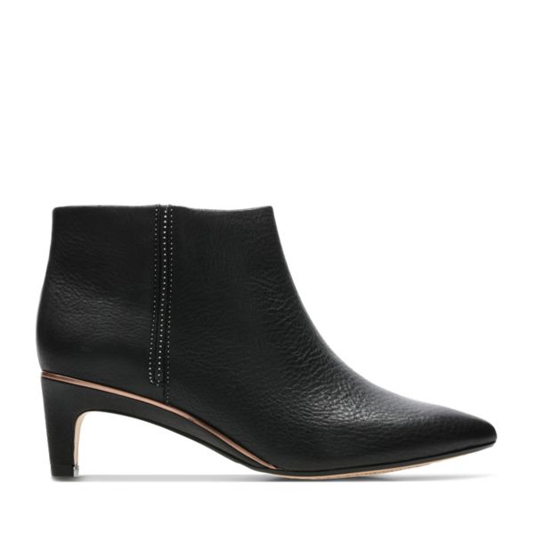 Clarks Womens Ellis Eden Ankle Boots Black | USA-7241689